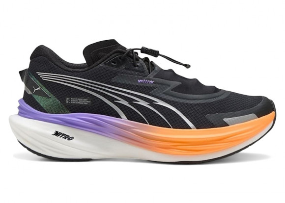 Puma Deviate Nitro 3 WTR+ Black Dark Amethyst (Women's) - 310081-02