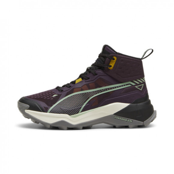 PUMA SEASONS Explore NITROâ¢ 2 Women's Mid Hiking Shoes in Midnight Plum/Green Fog/Black - 310085_03