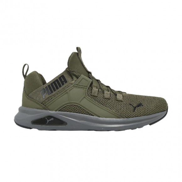 Puma Enzo 2 Revamp Fleck 'P.Olive P.Black Cooldarkgray' | Green | Men's Size 14 - 31033702
