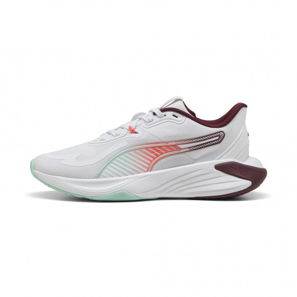 PUMA PWR Hybrid Training Shoes Women in White/Ruby Shimmer/Mint Melt - 310477_13