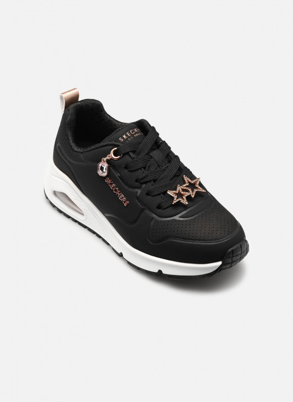 Baskets Skechers Uno Gen1 - Trendy Jewels pour Enfant - 310562L/BKRG