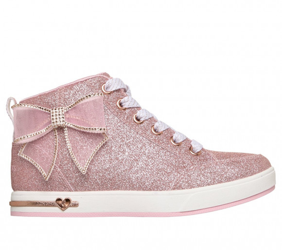 Skechers Girls Shoutouts 2.0 - Dreaming Bows Sneaker in Rosegold - 310640L