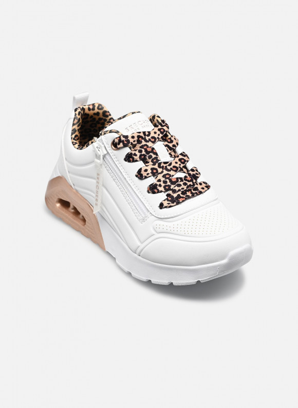 Skechers Uno Lite 2.0 - Leopard Stride pour - 310708L/WHT