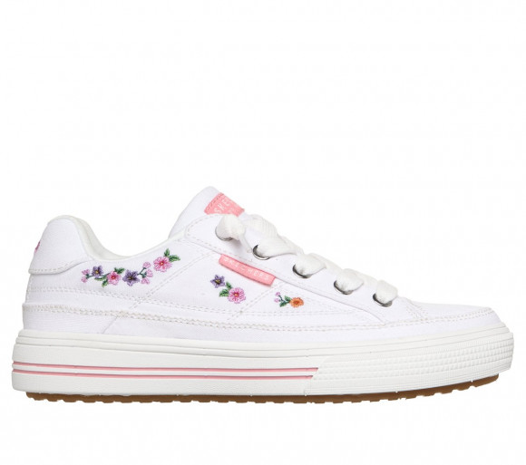 Skechers Arcade - Subtle Bouquet Sneaker CM Wit, Maat 32, Mag in de wasmachine - 310788L