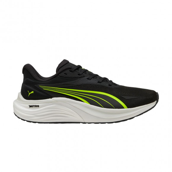 Puma Electrify Nitro 4 'Black Yellow Alert Gray' | Men's Size 8 - 310789-05