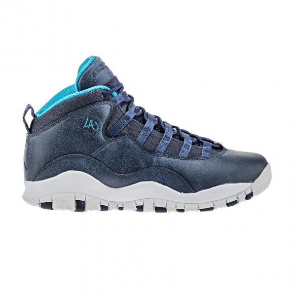 Air Jordan 10 Retro GS 'LA' | Blue | Kid's Size 5.5 - 310806-404