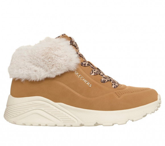 Skechers Girls UNO Lite - Furever Fabulous Boots in Chestnut - 310817L
