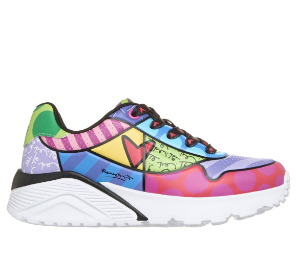 Skechers Mädchen Britto: UNO Lite - Britto Landscape Shoes in Mehrfarbig - 310827L