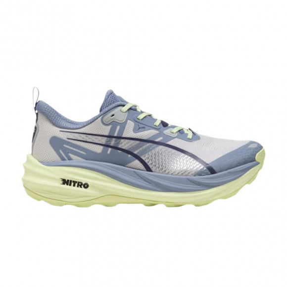 Puma Voyage Nitro 4 'Vibrant Silver Gray Sky Apple Spritz' | Grey | Men's Size 10.5 - 311041-11