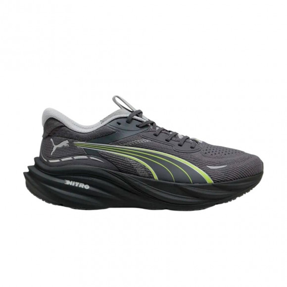 Puma Magnify Nitro 3 Road 'Moody Gray Sunny Lime' | Black | Men's Size 12.5 - 311046-21