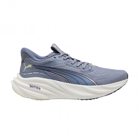 Puma Wmns Magnify Nitro 3 'Gray Sky Deep Plum Vibrant Silver' | Grey | Women's Size 11 - 311047-11