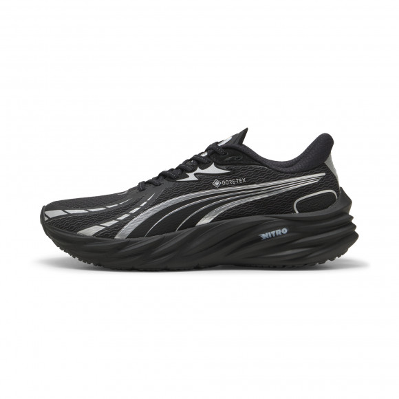 PUMA Velocity NITROâ¢ 4 GORE-TEXÂ® Men's Waterproof Road Running Shoes in Black - 311144_01