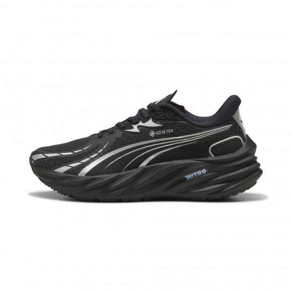 PUMA Velocity NITROâ¢ 4 GORE-TEXÂ® Women's Waterproof Road Running Shoes in Black - 311146_01