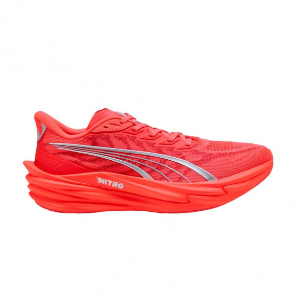 Puma Deviate Nitro 4 'Ultra Red Silver' | Men's Size 8 - 312123-19