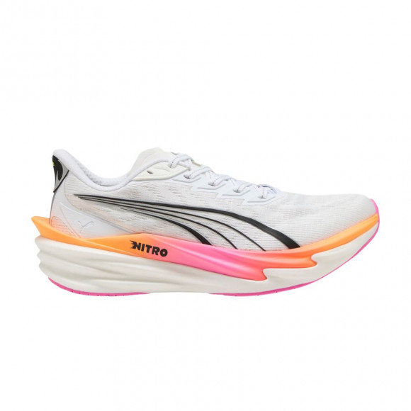 Puma Wmns Deviate Nitro 4 'White Poison Pink' | Women's Size 7.5 - 312124-10