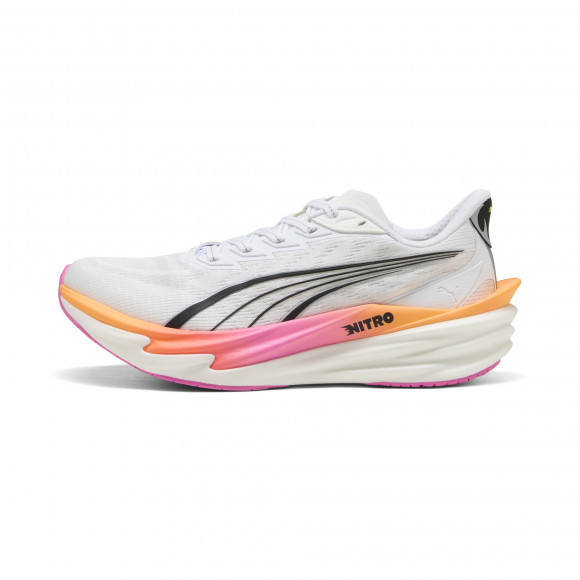 PUMA Deviate NITROâ¢ 4 Women's Road Running Shoes in White - 312124_10