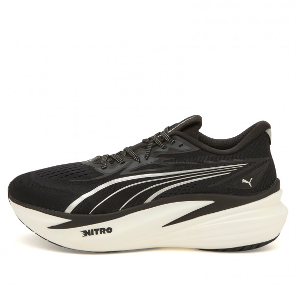 Puma Men's MagMax NITRO 2 Sneaker in Puma Black/Puma White - 312125-01