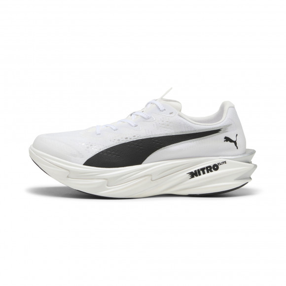 PUMA Deviate NITROâ¢ Elite 4 Women's Road Running Shoes in White - 312128_05