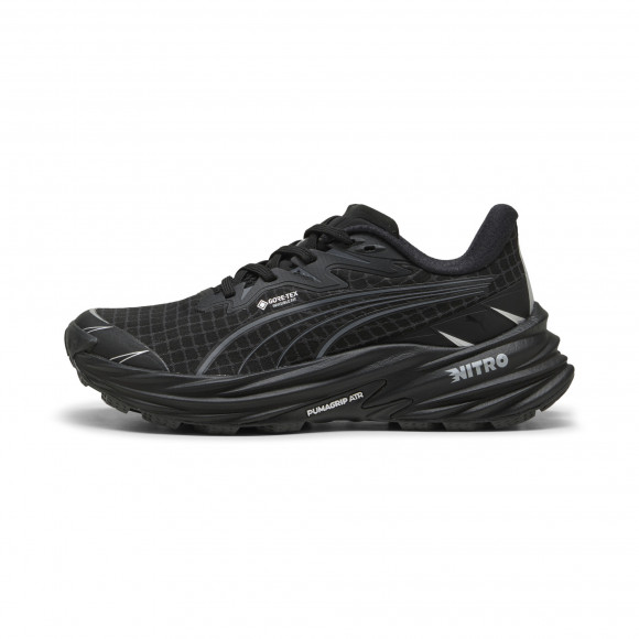 PUMA FAST-Trac NITROâ¢ 4 GORE-TEXÂ® Women's Waterproof Trail Running Shoes in Black - 312138_01