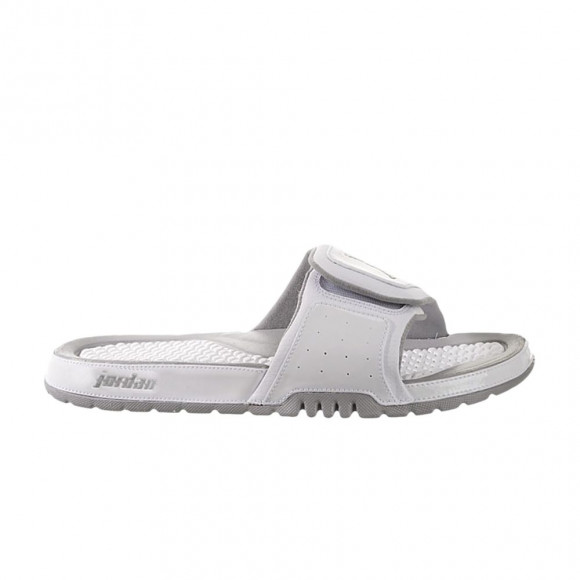 Air Jordan Hydro 2 Slide 'White Metallic Silver' | Men's Size 14 - 312527-115
