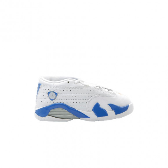 Air Jordan 14 Retro Low TD 'Pacific Blue' | White | Infant Size 10 - 312570-141