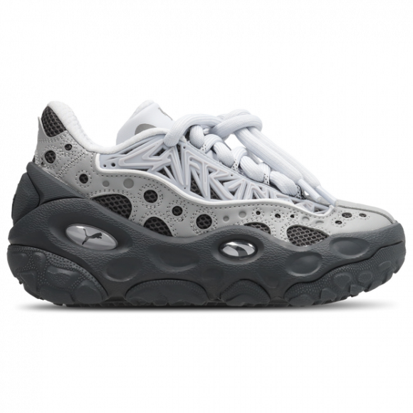 Puma LaFrance Kid's Sneakers - Grey - Size 3.5 - Mesh/Synthetic - 31274301