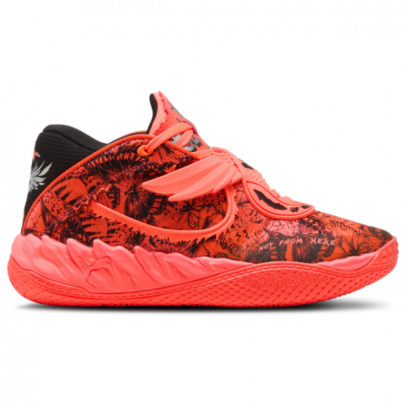 Puma MB.05 Men's Sneakers - Red - Size 7 - Mesh/Synthetic - 31279301