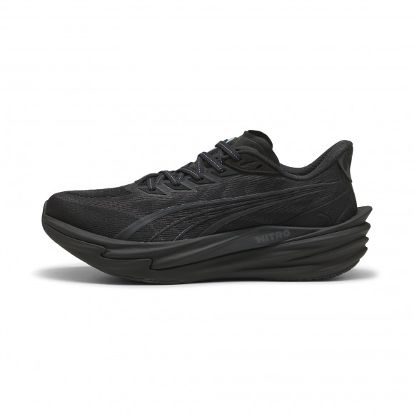 PUMA Deviate NITROâ¢ 4 Men's Wide Road Running Shoes in Black - 312901_02