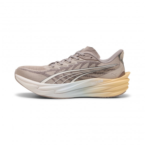 PUMA Deviate NITROâ¢ 4 Run Club Men's Road Running Shoes in Beige - 312903_01