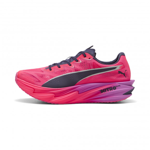 PUMA x HYROX Deviate NITROâ¢ Elite 4 Men's Running Shoes in Pink - 312959_01