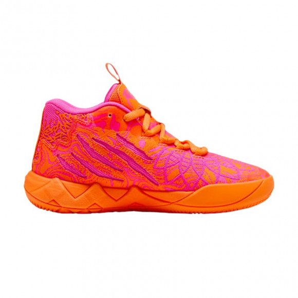 Puma MB.01234 GS 'Mash-Up' | Orange | Kid's Size 4 - 312984-01