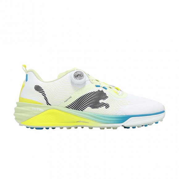 Puma Shadowcat Nitro 2.0 Disc 'White Black Apple Spritz' | Men's Size 9 - 312991-05
