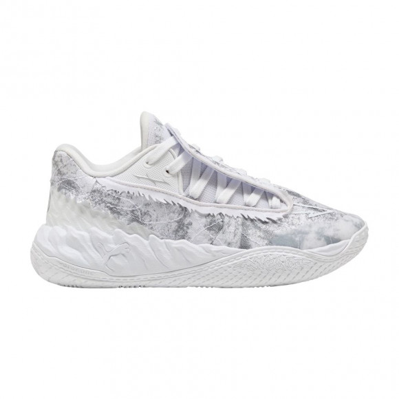 Puma MB.05 Lo Team Big Kid 'White Gray Echo' | Kid's Size 6.5 - 313267-02