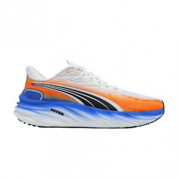 Puma Wmns Velocity Nitro 4 Ekiden 'P.White Heat Fire Ultra Blue' | Women's Size 8 - 31342501