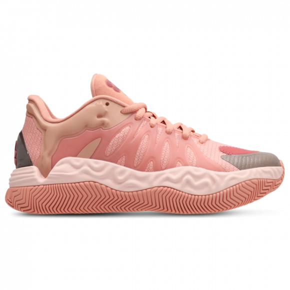 Puma Hali 1 Kid's Sneakers - Pink - Size 3.5 - Plastic/Polycarbonate - 31345601