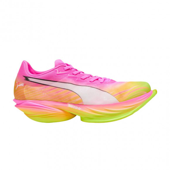 Puma Fast-R Nitro Elite 3 Showtime 'Poison Pink White' | Men's Size 10 - 313615-01