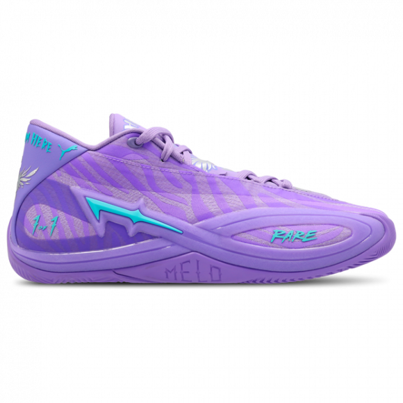 Puma MB.06 Men's Sneakers - Purple - Size 7 - Mesh/Synthetic - 31362401