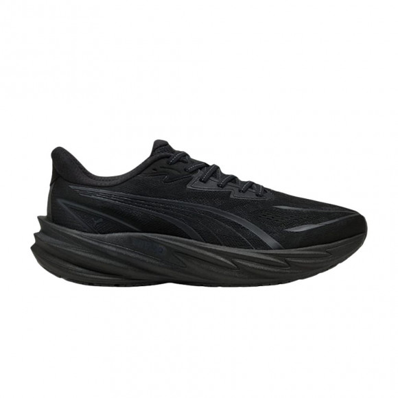 Puma Velocity NITRO 5 Wide 'Black Flat Dark Gray' | Men's Size 10 - 313690-01-W