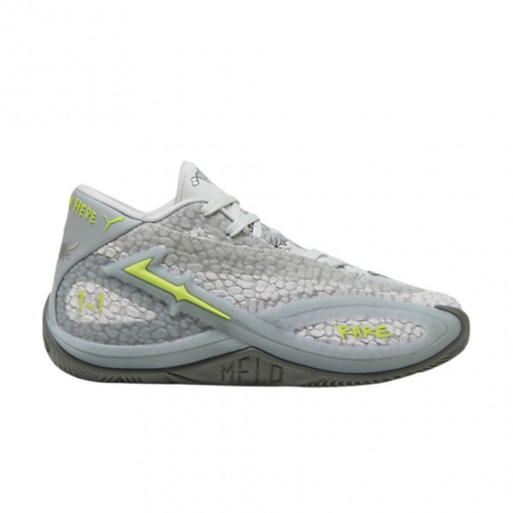 Puma Mb.06 Hills Big Kid 'Cool Mid Gray Lime Smash' | Grey | Kid's Size 4 - 313873-01