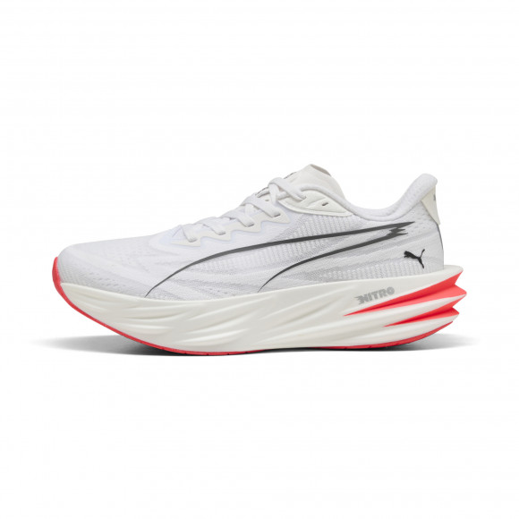 PUMA Deviate Pure NITROâ¢ Women's Road Running Shoes in White - 313905_05