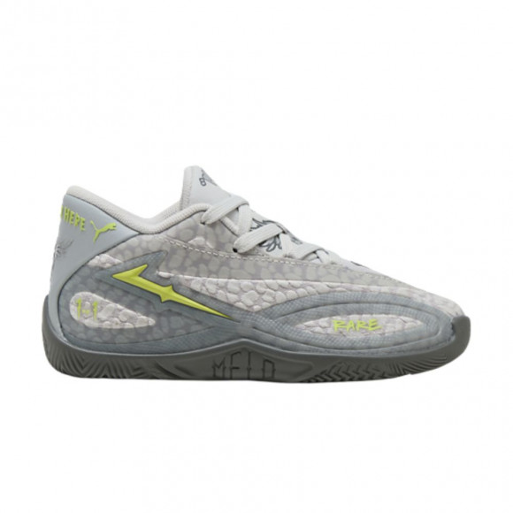 Puma Mb.06 Hills Little Kid 'Cool Mid Gray Lime Smash' | Grey | Kid's Size 11.5 - 314036-01