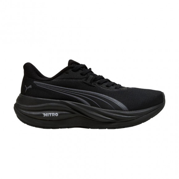 Puma Electrify Nitro 5 Big Kid 'Black Moody Gray' | Kid's Size 5.5 - 314039-01