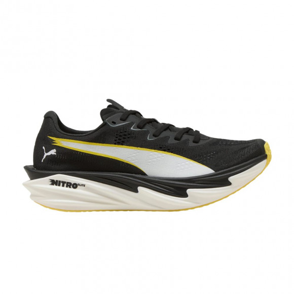 Hyrox x Puma Deviate Nitro Elite 4 'Black Vibrant Yellow' | Men's Size 12 - 314156-02