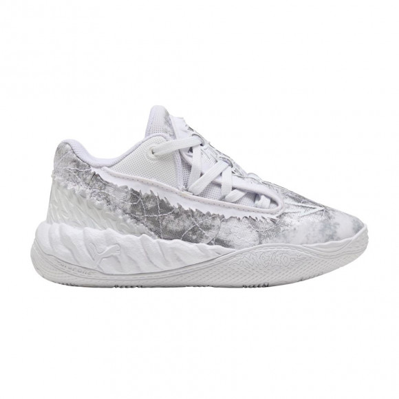 Puma MB.05 Team Little Kid 'White Gray Echo' | Kid's Size 12.5 - 314308-02