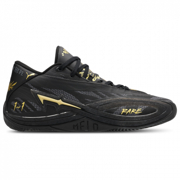 Puma MB.06 Men's Sneakers - Black - Size 7.5 - Mesh/Synthetic - 31479001