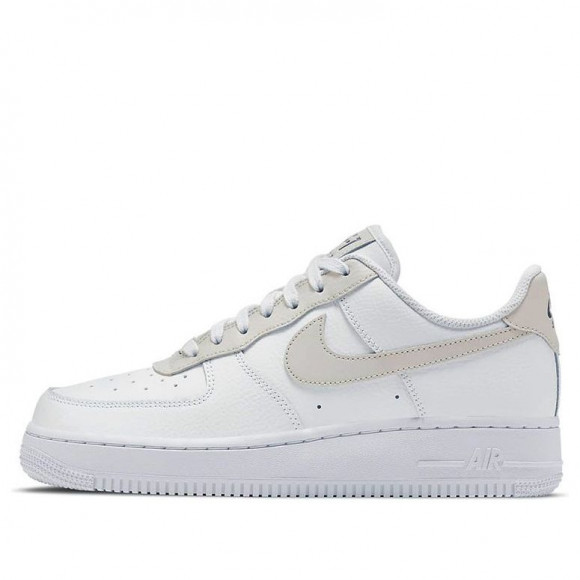 Nike (WMNS) Air Force 1 '07 Low White/Light Gray Skate Shoes 315115-168 - 315115-168