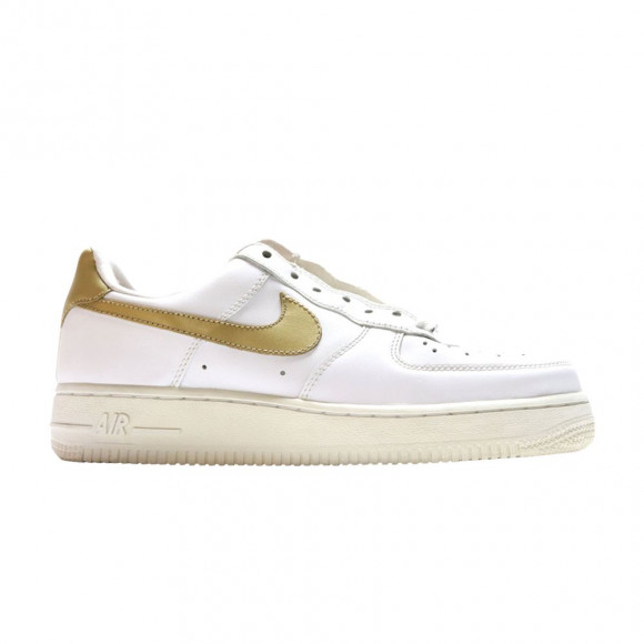 Nike Wmns Air Force 1 '07 'White Metallic Gold' | Women's Size 7 - 315115-171