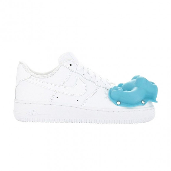 Nike Comme des Garçons x Air Force 1 Low '07 'Blue Dinosaur' | White | Men's Size 9 - 315122-111-CDG