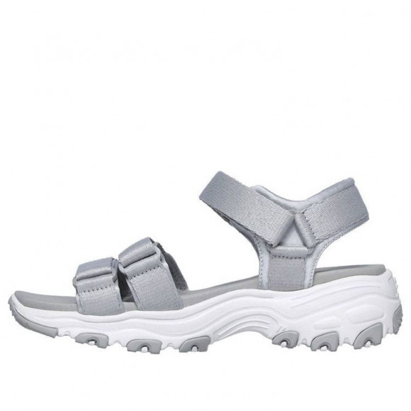 GRY - Skechers D'Lites Gray Sandals - Sneakers SKECHERS Pexton 65910 NVY Navy - GRY - 31514