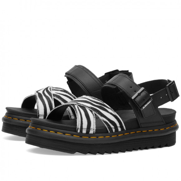 Dr. Martens Women's Voss II Zebra Sandals Black - 31559009